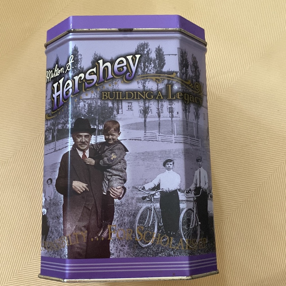 Vintage Hershey’s Building a Legacy Tin